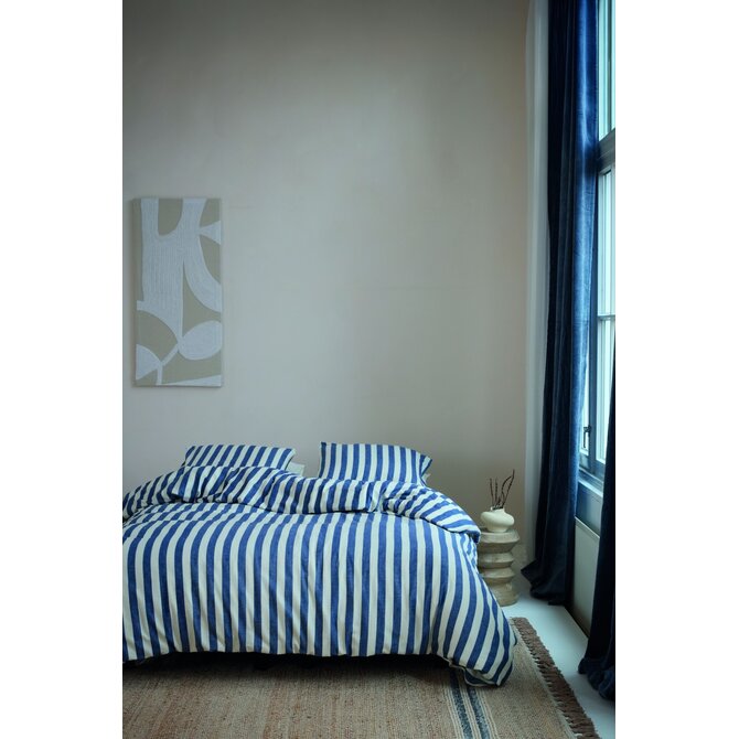 Beddinghouse Dekbedovertrek Jamie Blauw 140x200/220 cm