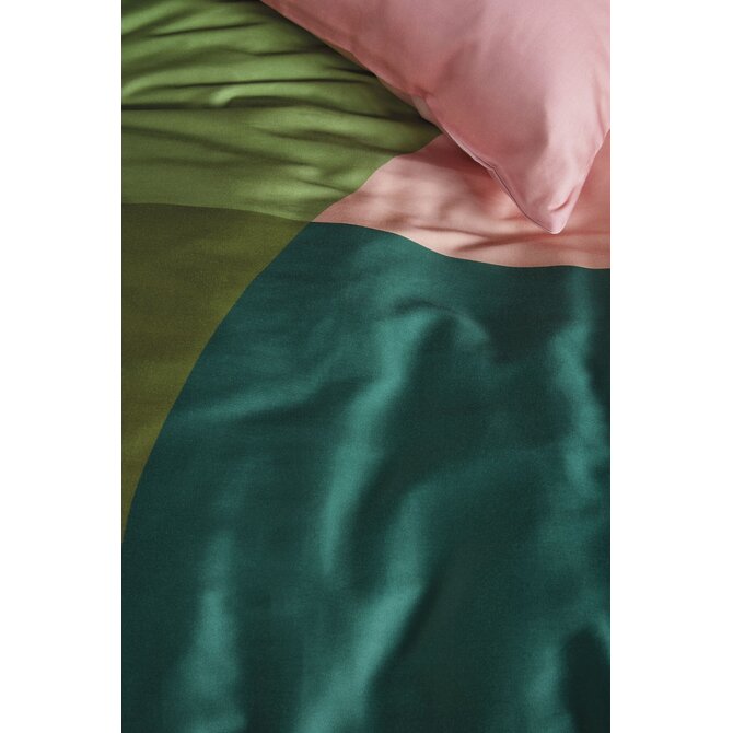 Dutch Design Dekbedovertrek Abbey Road Groen 240x200/220 cm