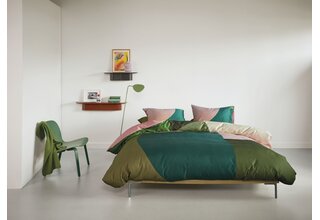 Dutch Design Housse de couette Abbey Road vert 260x200/220 cm