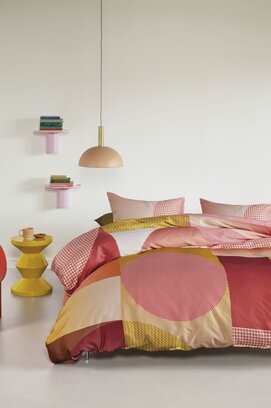 Dutch Design Dekbedovertrek Sunset Boulevard Koraal 140x200/220 cm