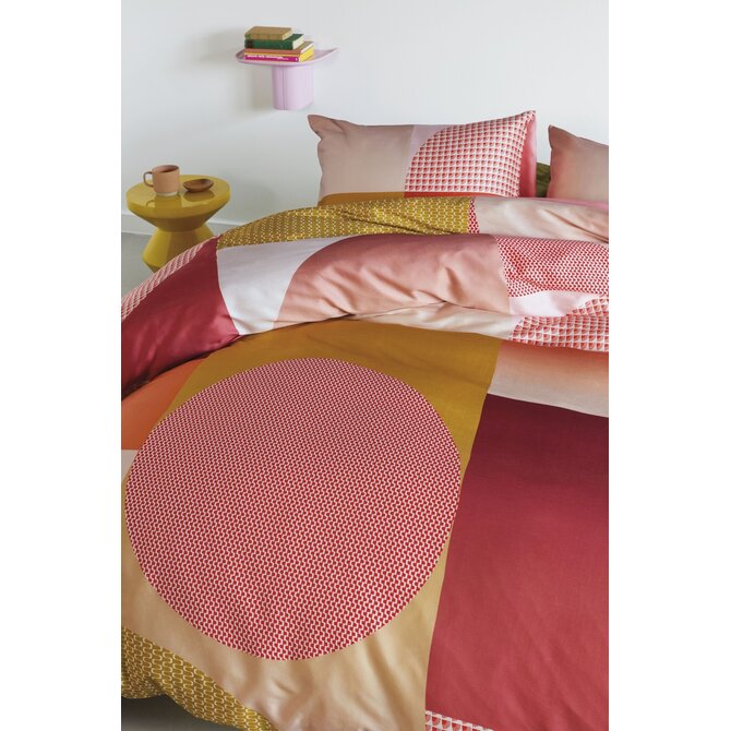 Dutch Design Housse de couette Sunset Boulevard Corail 240x200/220 cm