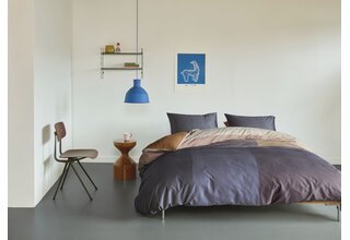 Design néerlandais Housse de couette Oxford Street Bleu 240x200/220 cm