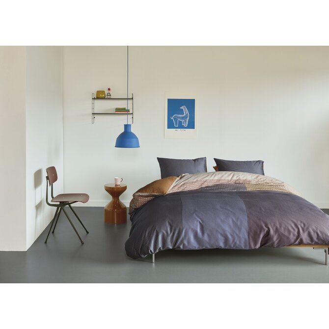 Dutch Design Housse de couette Oxford Street Bleu 260x200/220 cm