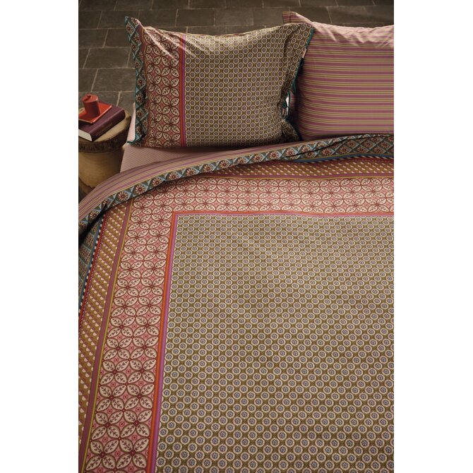 Pip Studio Housse de couette Bogolan Multicolore 240x200/220 cm