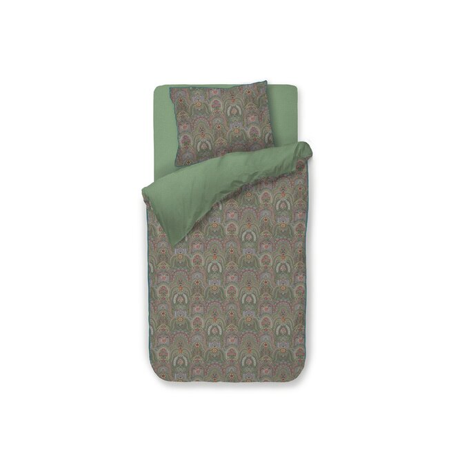 Pip Studio Kussensloop Little Jabali Groen 60x70 cm