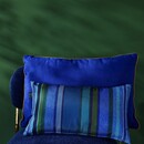 Kaat Sierkussen Rikke Blauw 30x50 cm