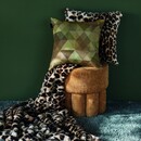 Kaat Coussin décoratif Alvar Vert olive 45x45 cm