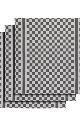 De Witte Lietaer Groom-A Theedoek 65x70 black