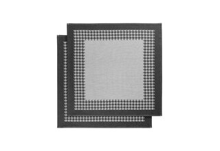 De Witte Lietaer Pied De Poule Theedoek 66x66 black