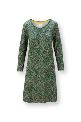 Pip Studio Danai chemise de nuit à manches longues Daisy Dreams vert L