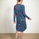 Pip Studio Pip Studio Diogo Long Sleeve Nightdress Coco Flower Blue M