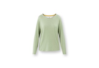 Pip Studio Tina Top à manches longues Thousand Leaves Vert clair L