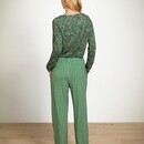 Pip Studio Pip Studio Tina Long Sleeve Top Daisy Dreams Green XXL