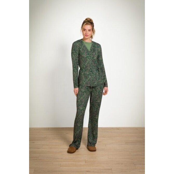 Pip Studio Blake Pantalon Long Rêves de Marguerite Vert XXL