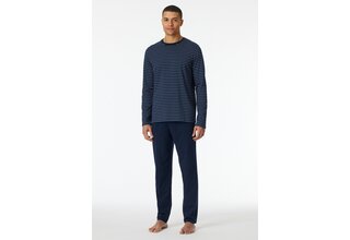 Schiesser Hommes Pyjama Long  amiral 182197 58/3XL