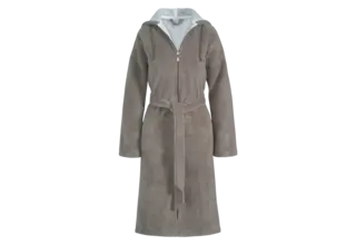 Vandyck Duchess badjas Large Urban Taupe