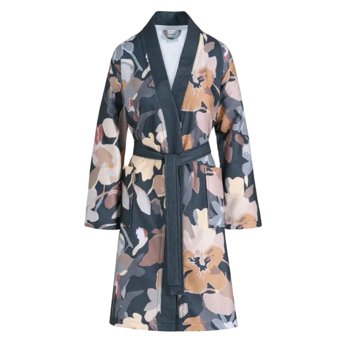 Vandyck Clara peignoir Grand Bleu encre