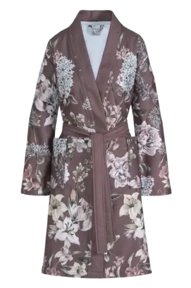 Vandyck Helena badjas Taupe Medium Rose