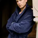 Vandyck Vandyck Ranger peignoir Bleu moyen encre