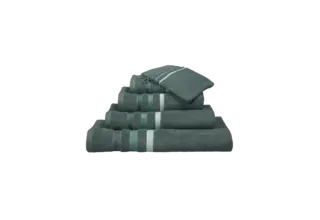 Vandyck Prestige Lines gant de toilette 16x22 Vert forêt