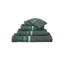 Vandyck Prestige Lines gastendoekje 40x60 Forest Green