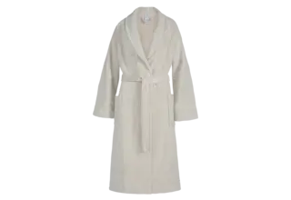 Vandyck Prestige Uni peignoir Moyen Crème Brun Clair