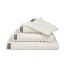 Vandyck Vandyck Home Serviette Wave drap de douche 70x140 Crème Brun clair