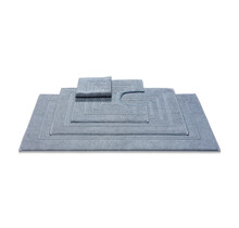 Vandyck Houston tapis de bidet 60x60 Bleu poussiéreux