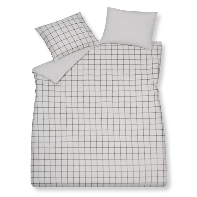 Vandyck Flanel Dundee dekbedovertrek 260x220/240 Thyme