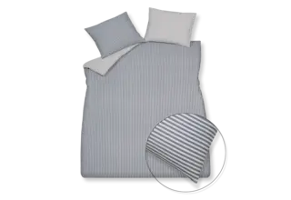 Vandyck Flanelle Glasgow housse de couette 260x220/240 Encre bleue