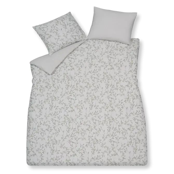 Vandyck Flanelle Livingston housse de couette 140x200/220 Thym