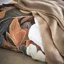 Vandyck Vandyck Home 95 Housse de coussin à carreaux 40x55 Brun doux