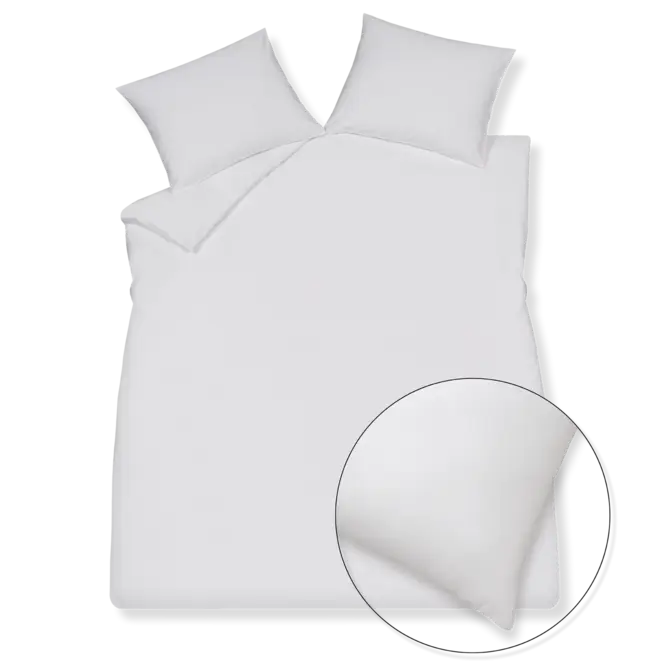 Vandyck Satin Luxe dekbedovertrek 240x200/220 White