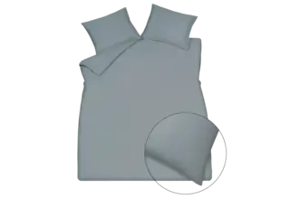 Vandyck Satin Luxe housse de couette 200x200/220 Bleu clair