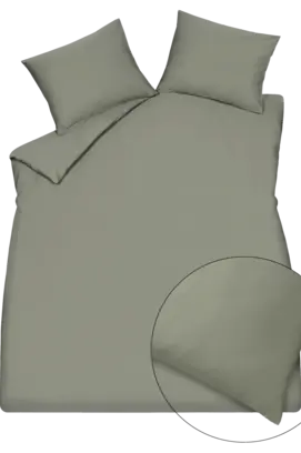 Vandyck Satin Luxe housse de couette 140x200/220 Thym