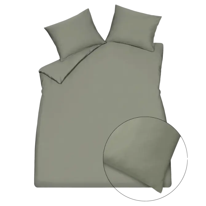 Vandyck Satin Luxe housse de couette 200x200/220 Thym