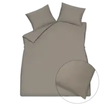 Vandyck Satin Luxe housse de couette 240x200/220 Expresso