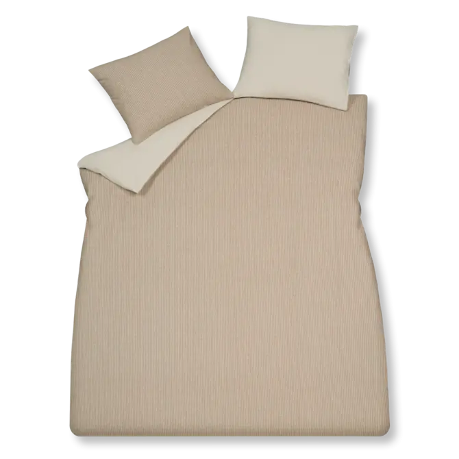 Vandyck Home Trento housse de couette 200x200/220 Brun rouillé