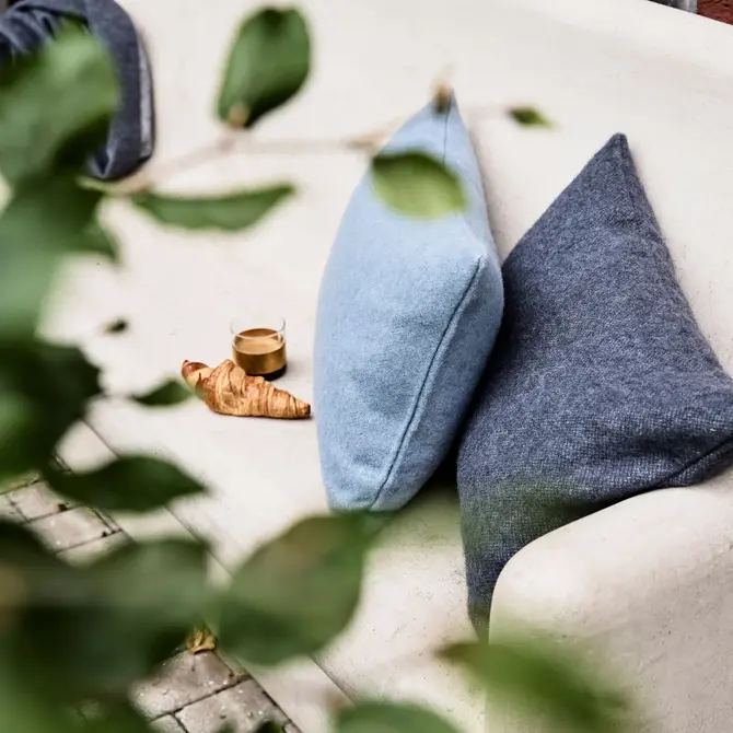 Vandyck Home Bellavita bedsprei 130x220 Dusty Blue