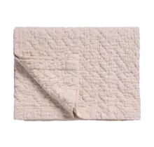 Vandyck Pure 10 G.Dyed bedsprei 180x260 Light Pink