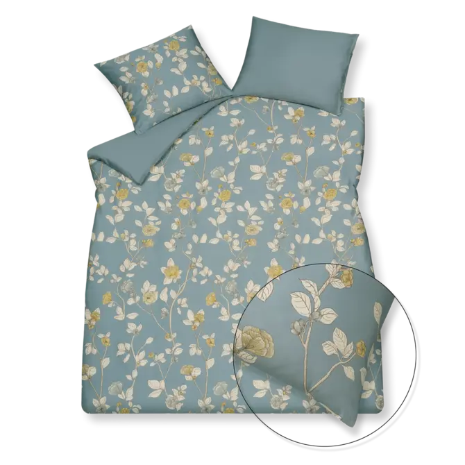 Vandyck Pure 94 taie d'oreiller 60x70 Bleu perle