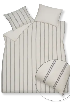 Vandyck Pure 96 housse de couette 260x220/240 blanc cassé