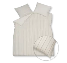 Vandyck Pure 97 housse de couette 260x220/240 Blanc cassé