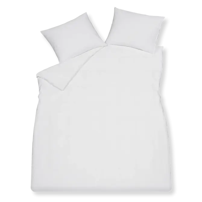 Vandyck Purity Ravenna housse de couette 200x200/220 Blanc
