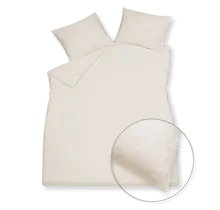 Vandyck Purity Ravenna housse de couette 200x200/220 Crème Beige