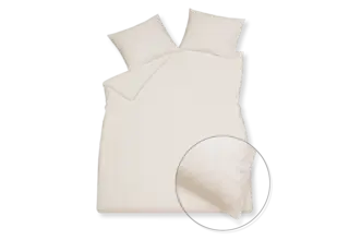 Vandyck Purity Ravenna housse de couette 240x200/220 Crème camel