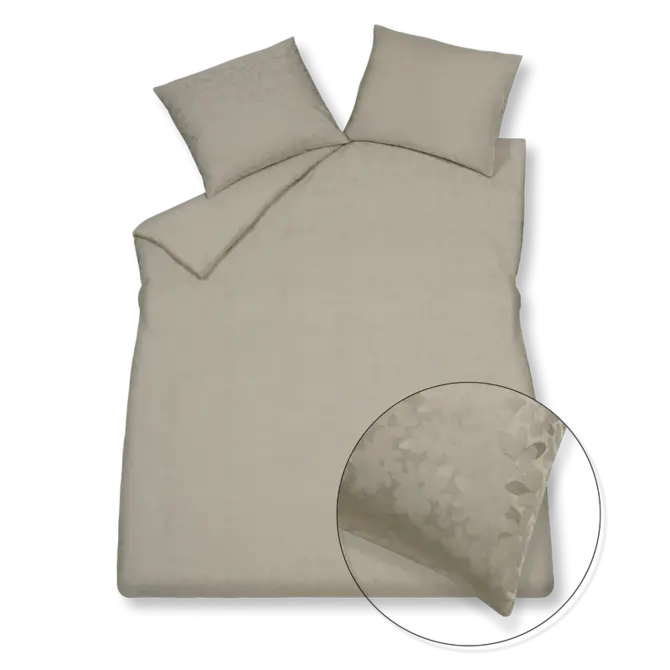 Vandyck Purity Sanremo housse de couette 140x200/220 Sauge