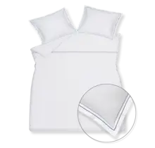 Vandyck Pureté Naples housse de couette 200x200/220 Bleu poudré