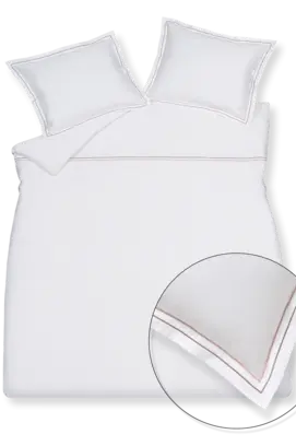 Vandyck Purity Naples housse de couette 260x220/240 Palissandre