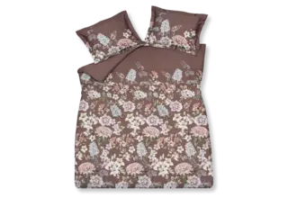 Vandyck Rosalie housse de couette 140x200/220 Bois de rose